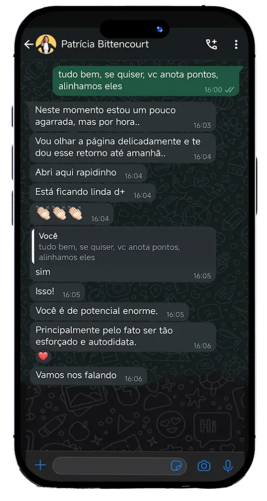 Feedbacks de clientes satisfeitos com seus Sites Profissionais otimizados para conversão em Portugal.
